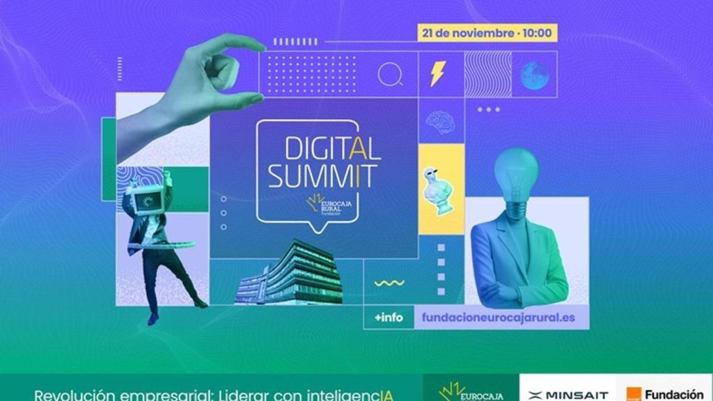 Eurocaja Rural acercará cómo la IA está transformando el mundo empresarial en el Digital Summit