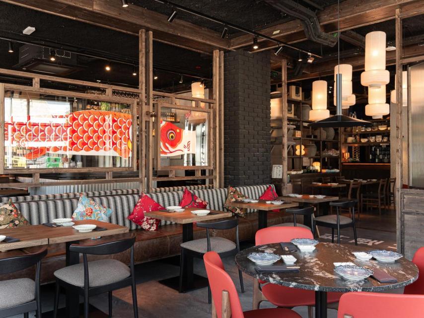 Espacios del restaurante.