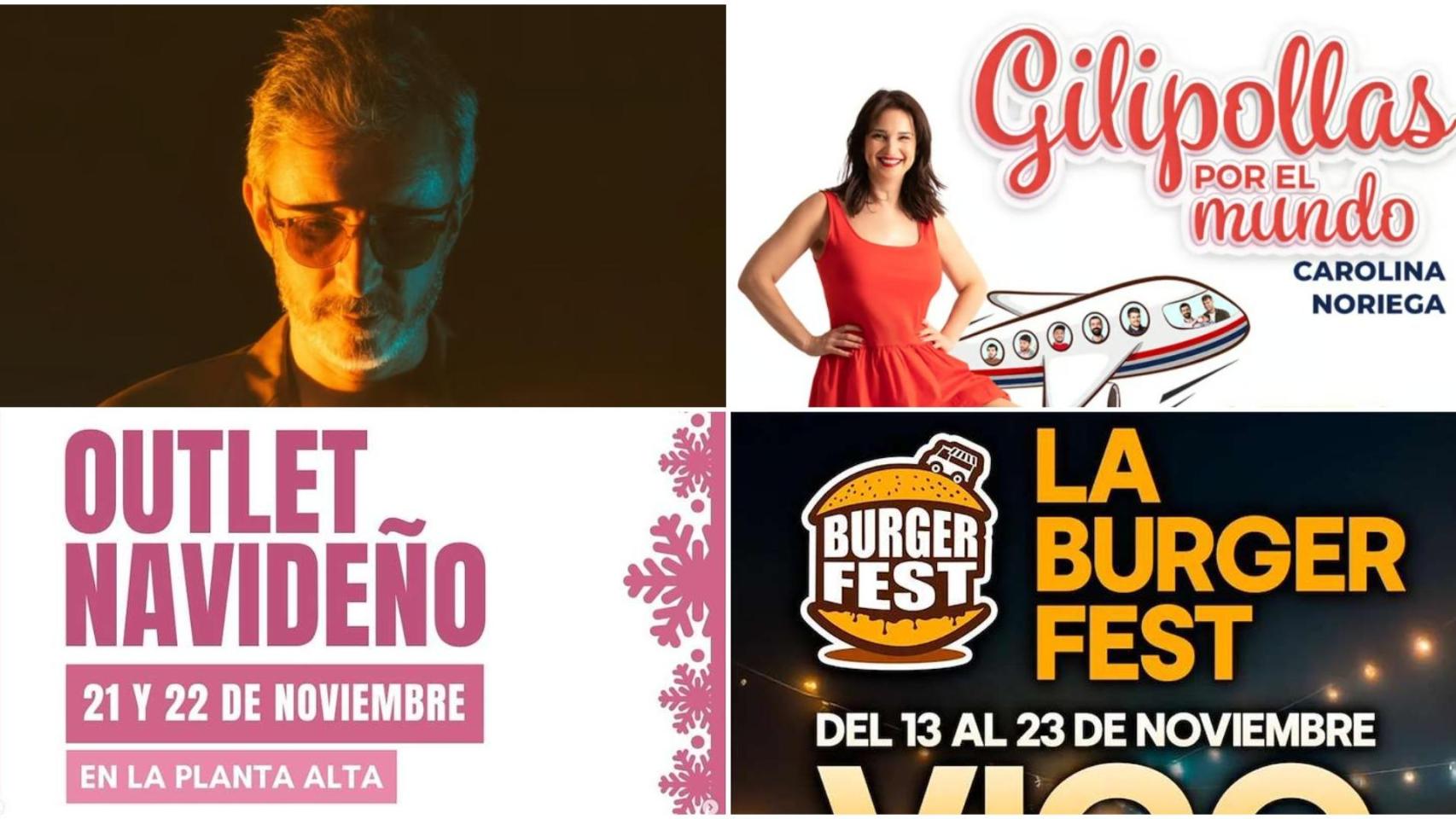 Planes que no te puedes perder este fin de semana en Vigo: Outlet Navideña, Xoel López, Burger Fest