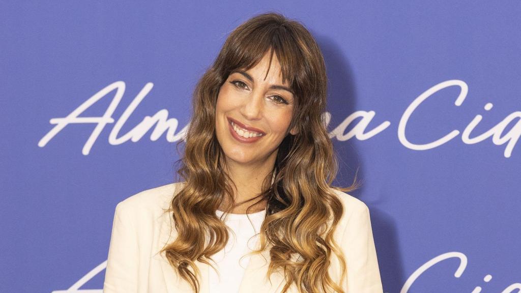 Almudena Cid, en el acto Merkal celebrado en Madrid este miércoles 19 de noviembre.