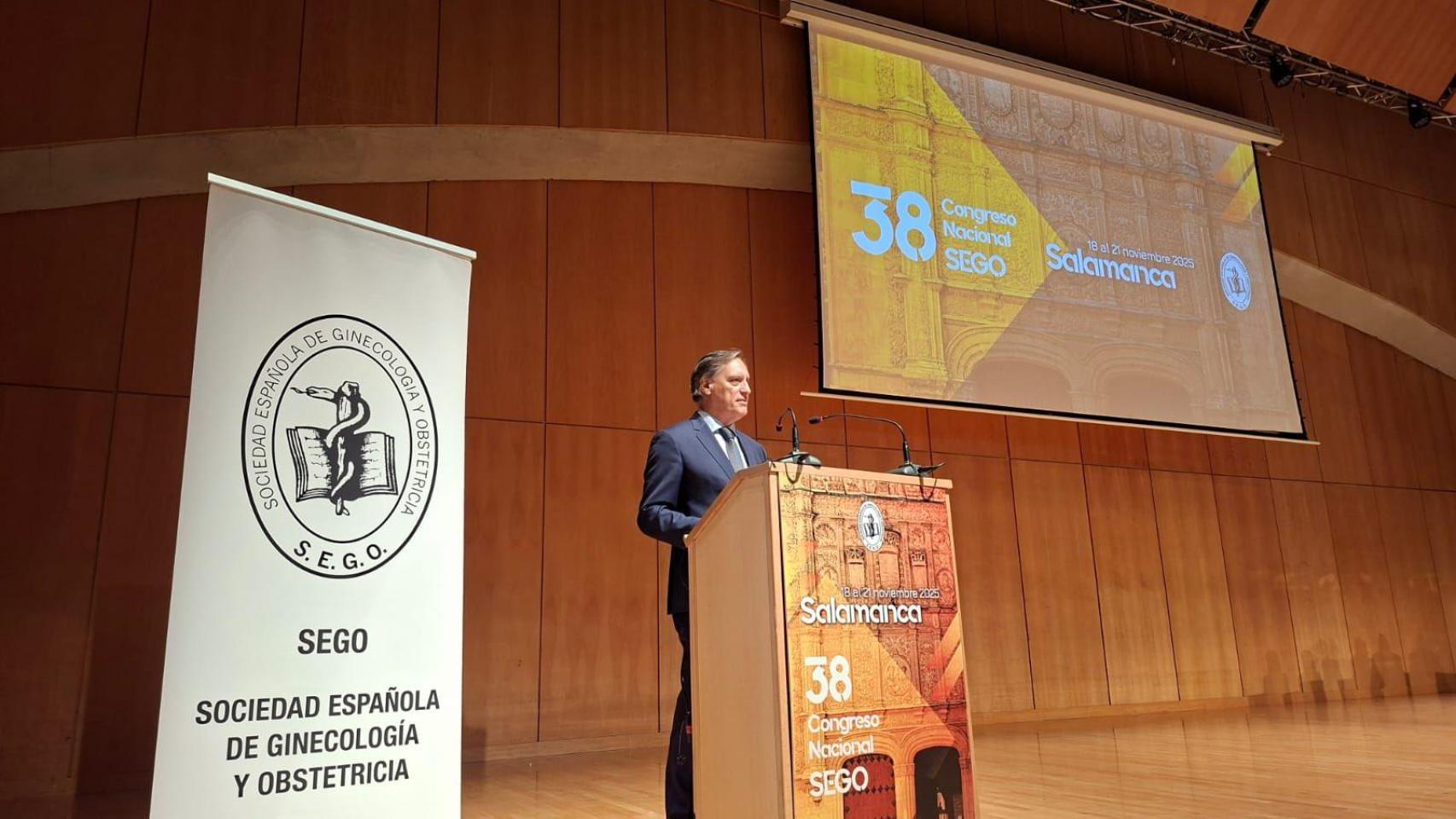 Carlos García Carbayo en el 38º Congreso Nacional de Ginecología y Obstetricia