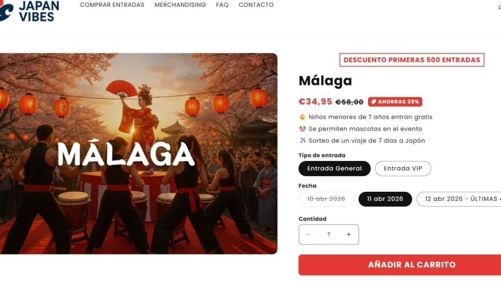 Una imagen de lo que ofrecen en la web.