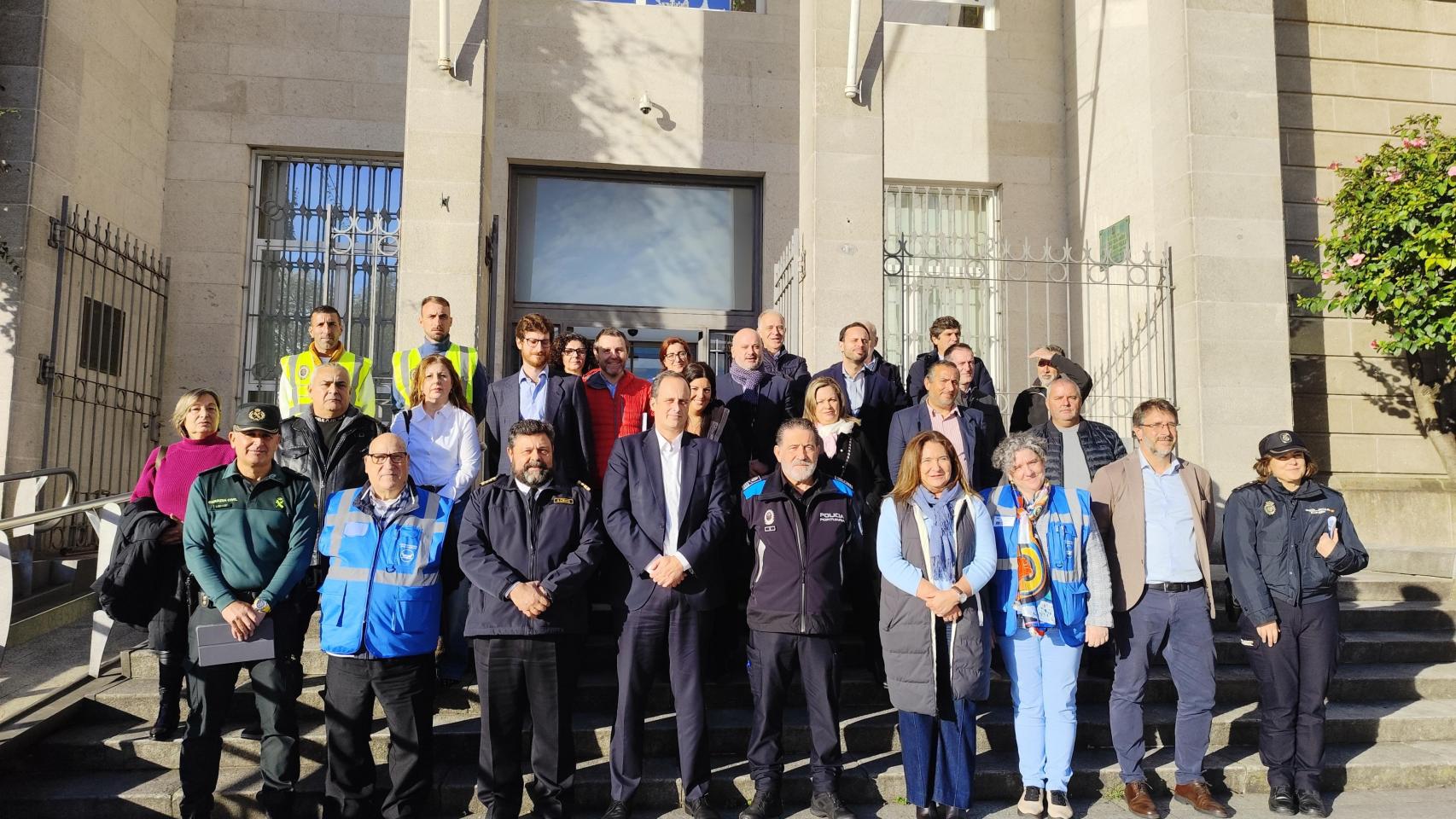 Imagen presentación de la campaña solidaria de Navidad del Puerto de Vigo