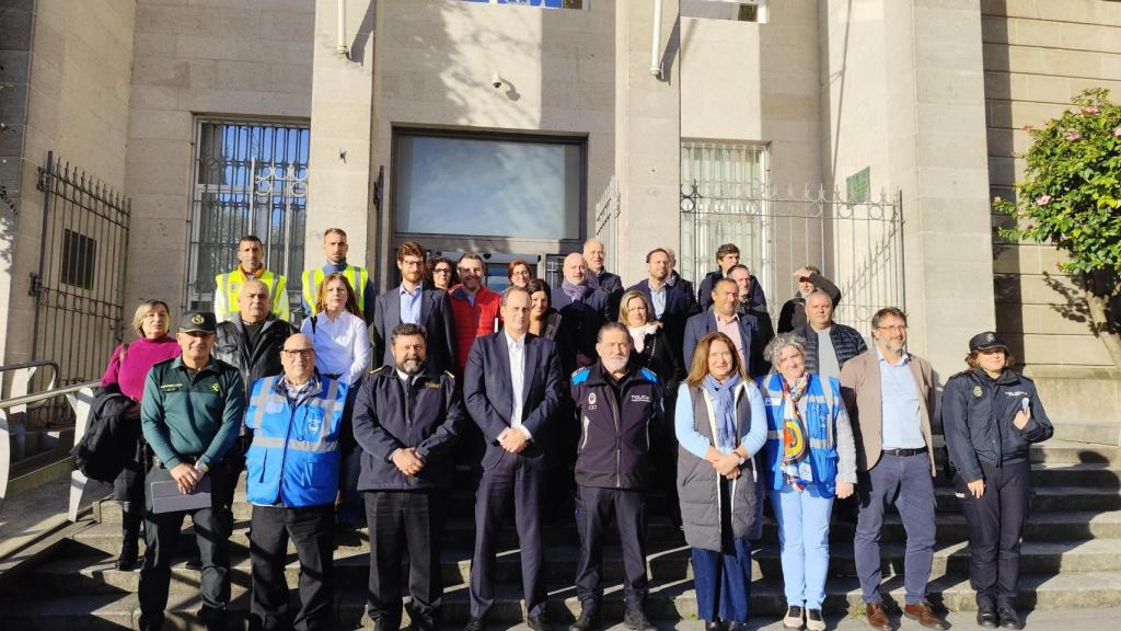 Imagen presentación de la campaña solidaria de Navidad del Puerto de Vigo