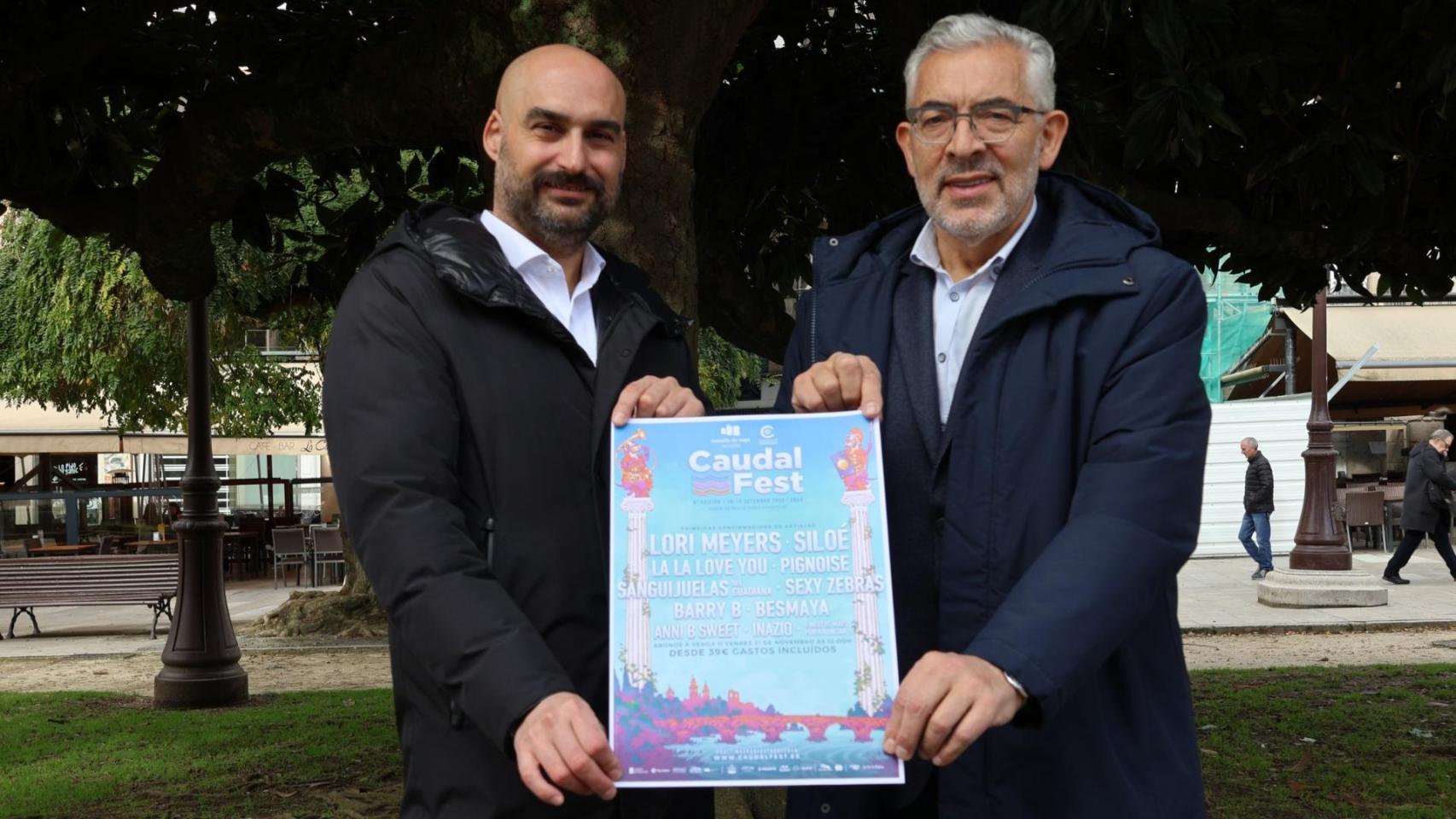 Presentación del primer adelanto del cartel del Caudal Fest 2026 de Lugo.