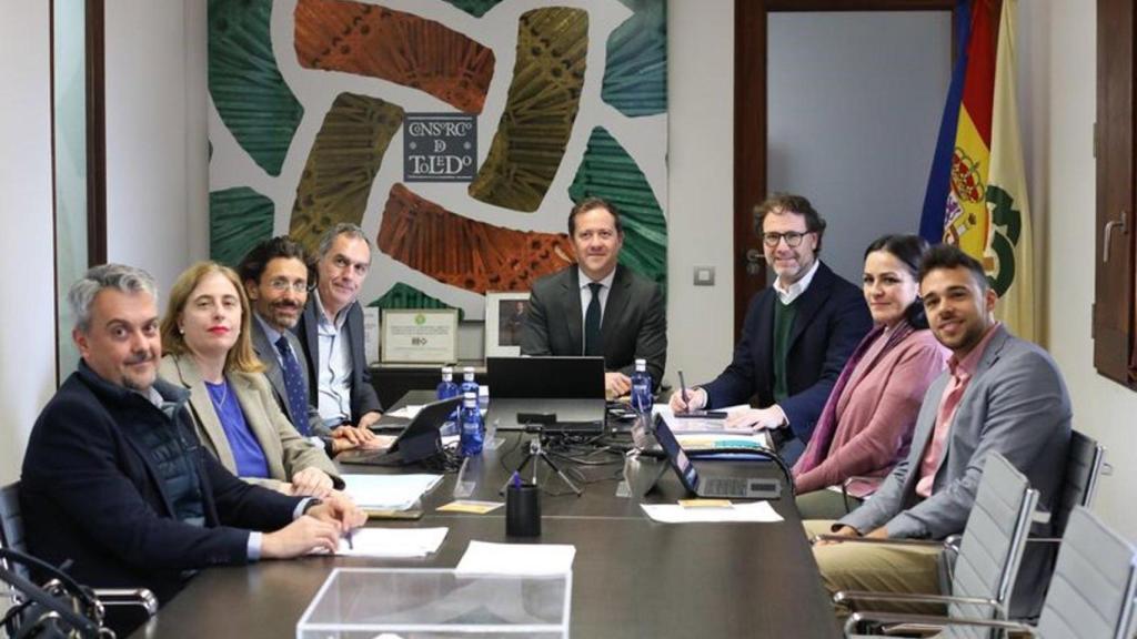 El alcalde Carlos Velázquez ha presidido la reunión en las instalaciones del Consorcio.