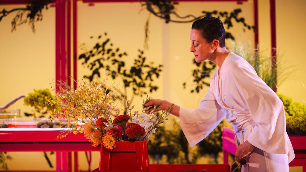 Un momento del montaje de 'Filosofía mundana', de Luis Luque. Foto: Geraldine Leloutre