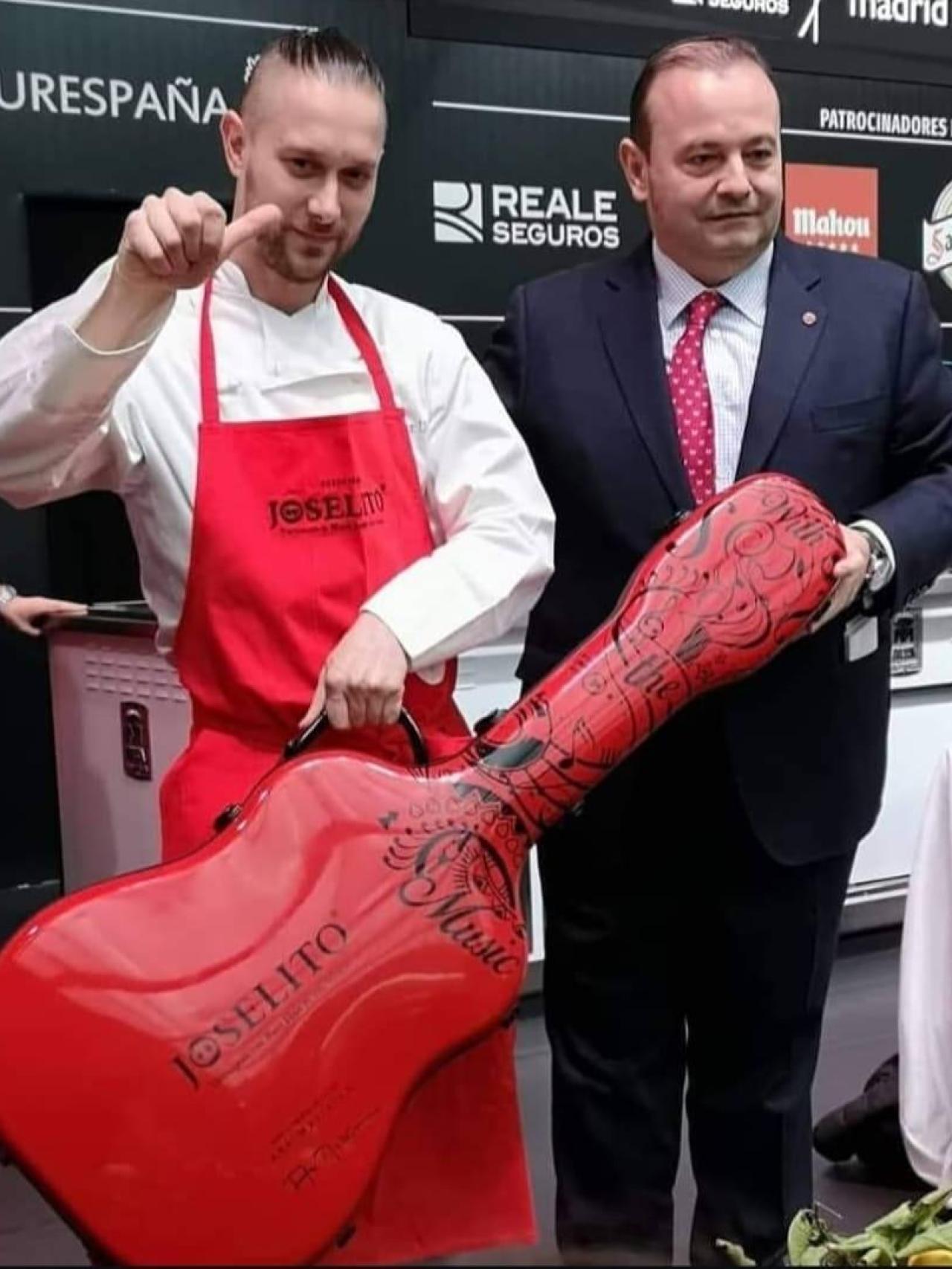 En 2019 recibió el premio en Madrid Fusion.