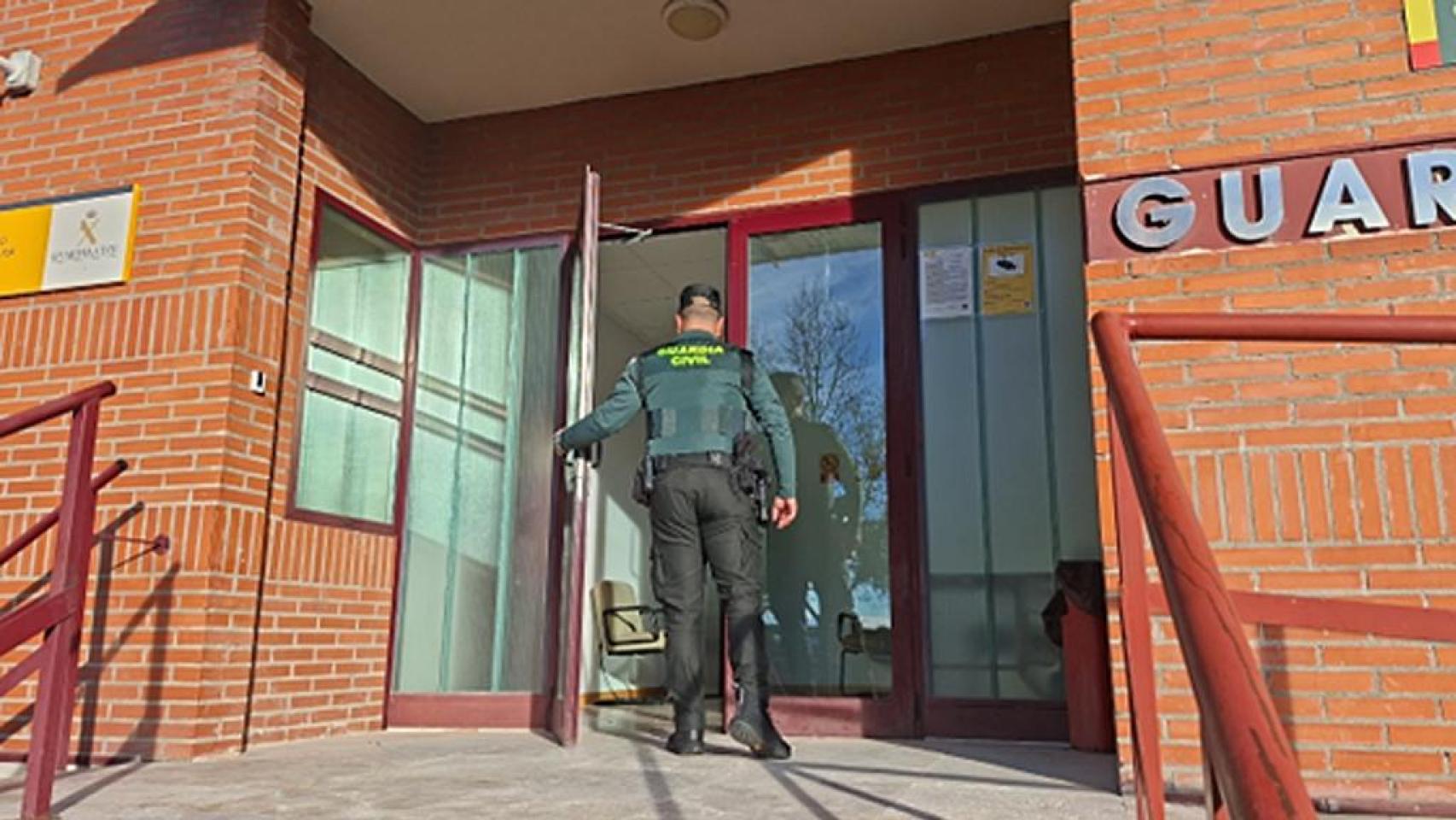 Imagen del cuartel de la Guardia Civil