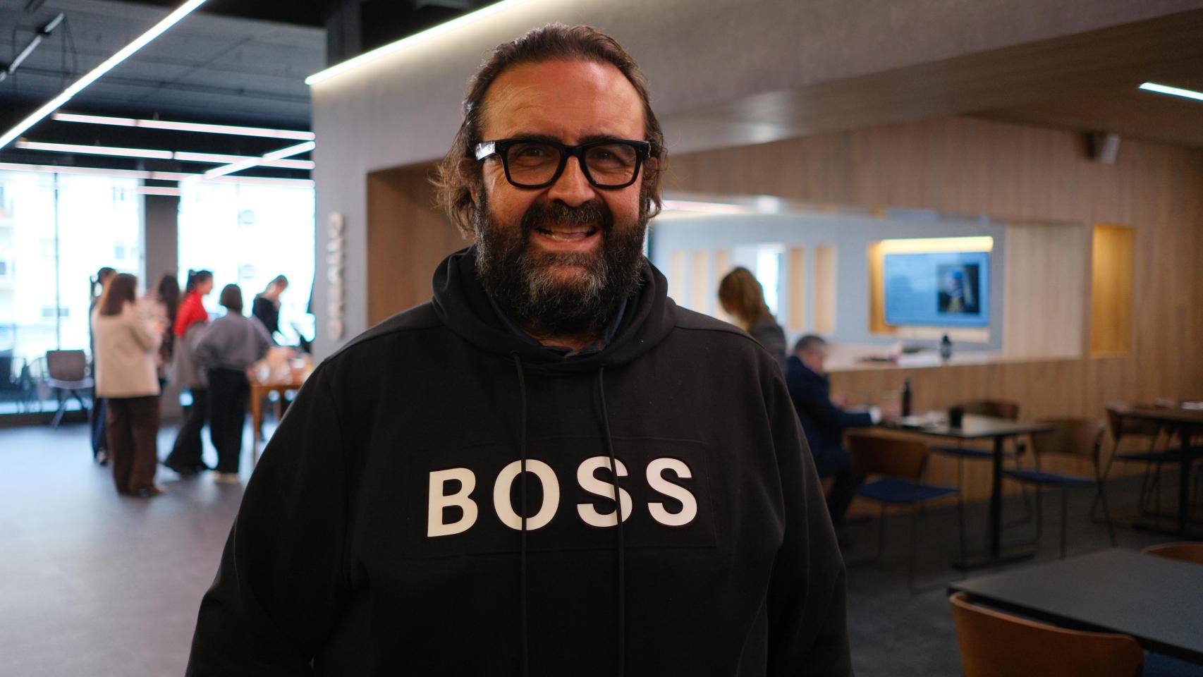 José Ferreira, en el Club Nordés de A Coruña