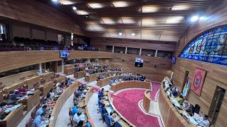 Imagen de archivo del Parlamento de Galicia.