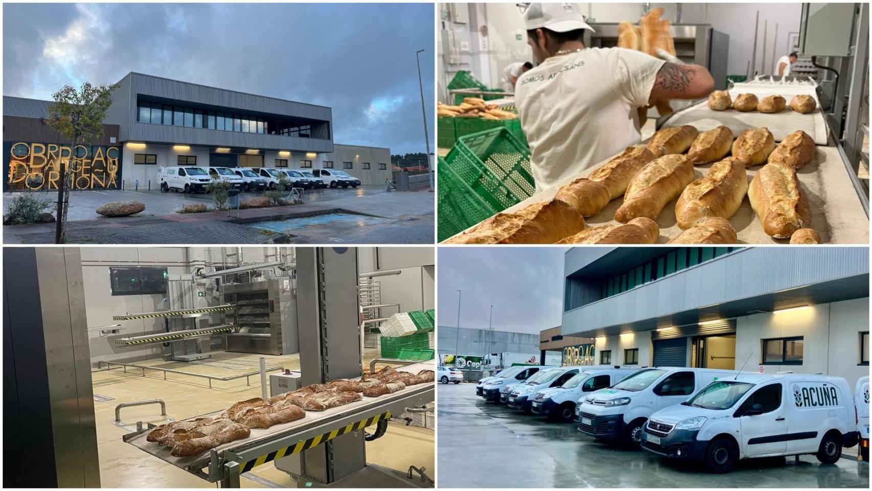 La Panadería Acuña de Pontevedra inaugura sus nuevas instalaciones en el polígono de Barro