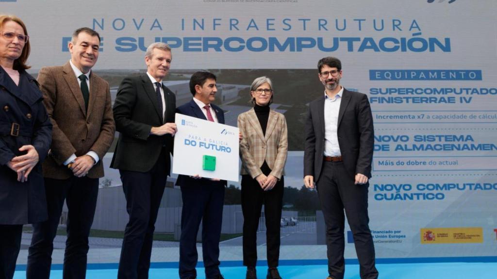 La nueva sede del CESGA en el polígono da Sionlla de Santiago inicia su construcción