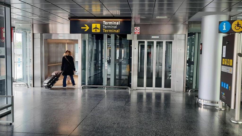 Imagen de los nuevos ascensores.