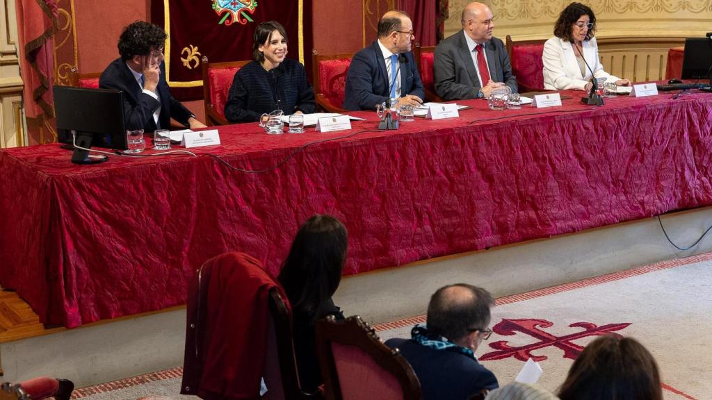 María Jesús Lorenzana en la presentación.