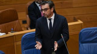 El conselleiro de Presidencia, Xustiza e Deportes, Diego Calvo