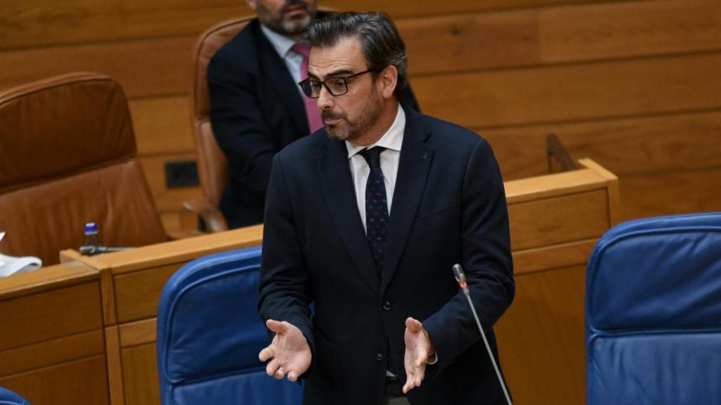 El conselleiro de Presidencia, Xustiza e Deportes, Diego Calvo