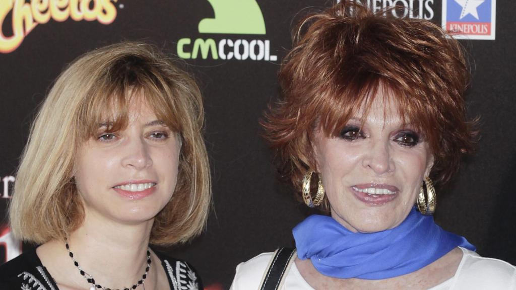 Encarnita Polo junto a su hija, Raquel, en un evento hace unos años.