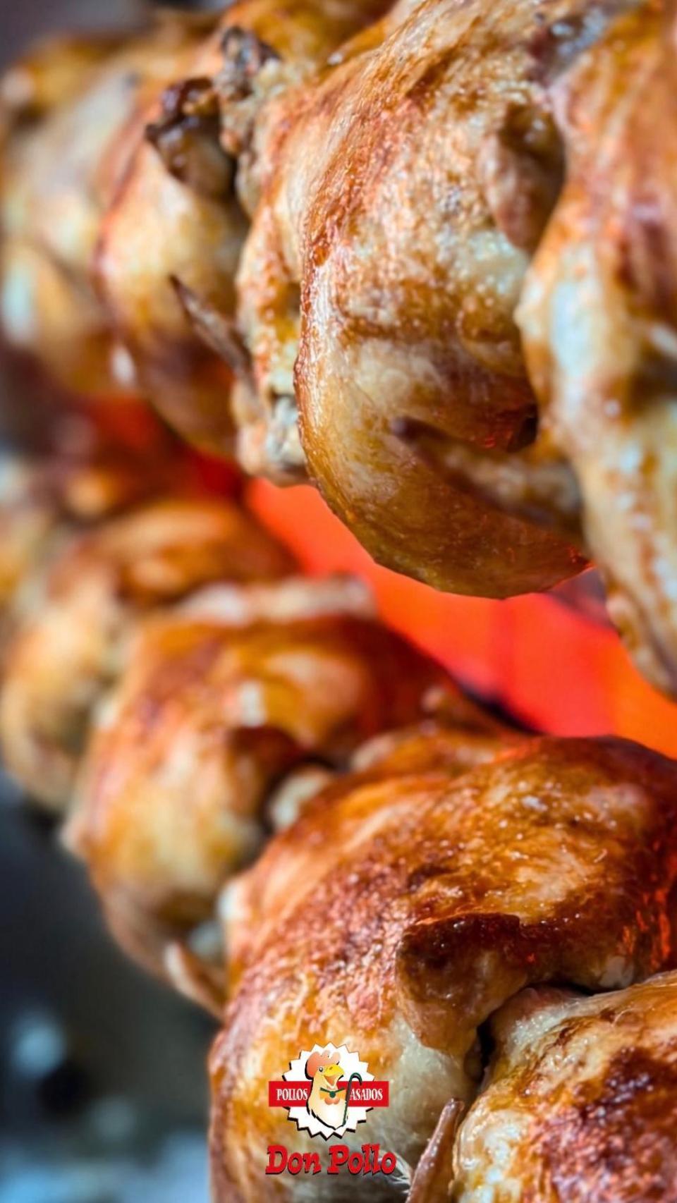 Pollos asados de Don Pollo Albacete.