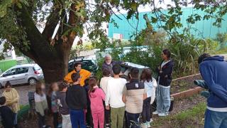 Compostero en el CEIP Frian-Teis