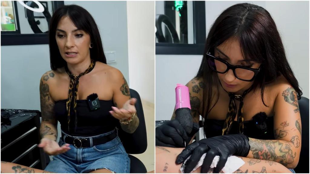 Lorena, propietaria de Lady Tattoo.