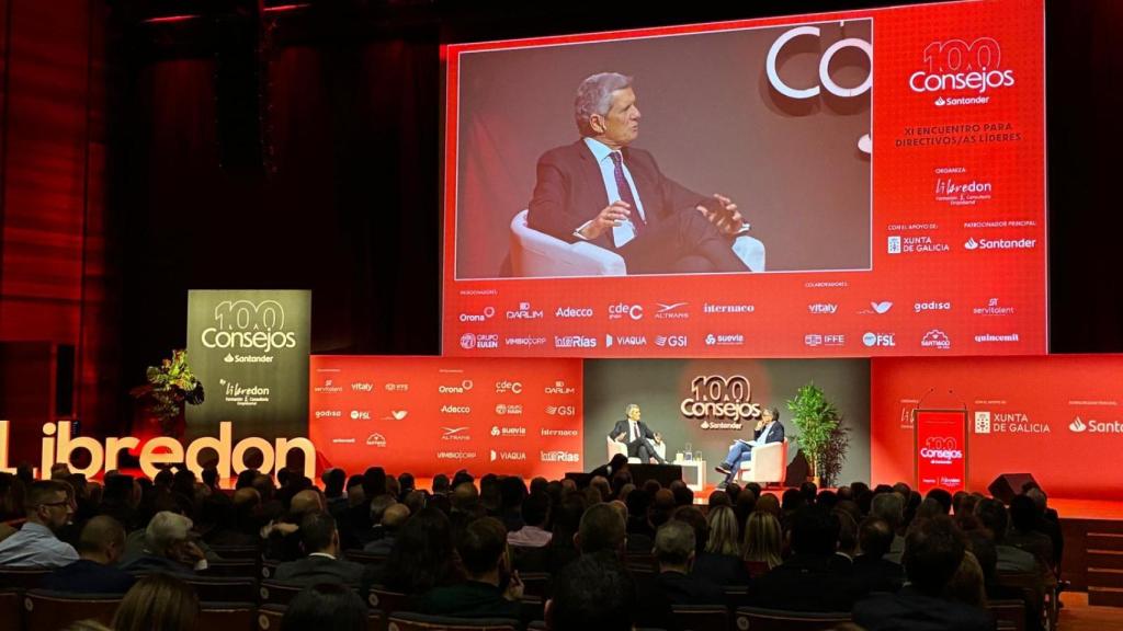 Francisco J. Riberas, presidente ejecutivo de Gestamp, durante su intervención