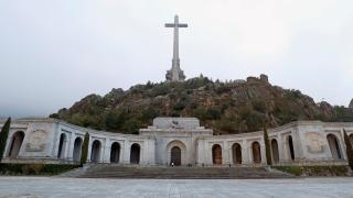 Vista de la basílica y la cruz del Valle de Cuelgamuros, antes conocido como Valle de los Caídos. Foto:  J. J. Guillén/Gtres