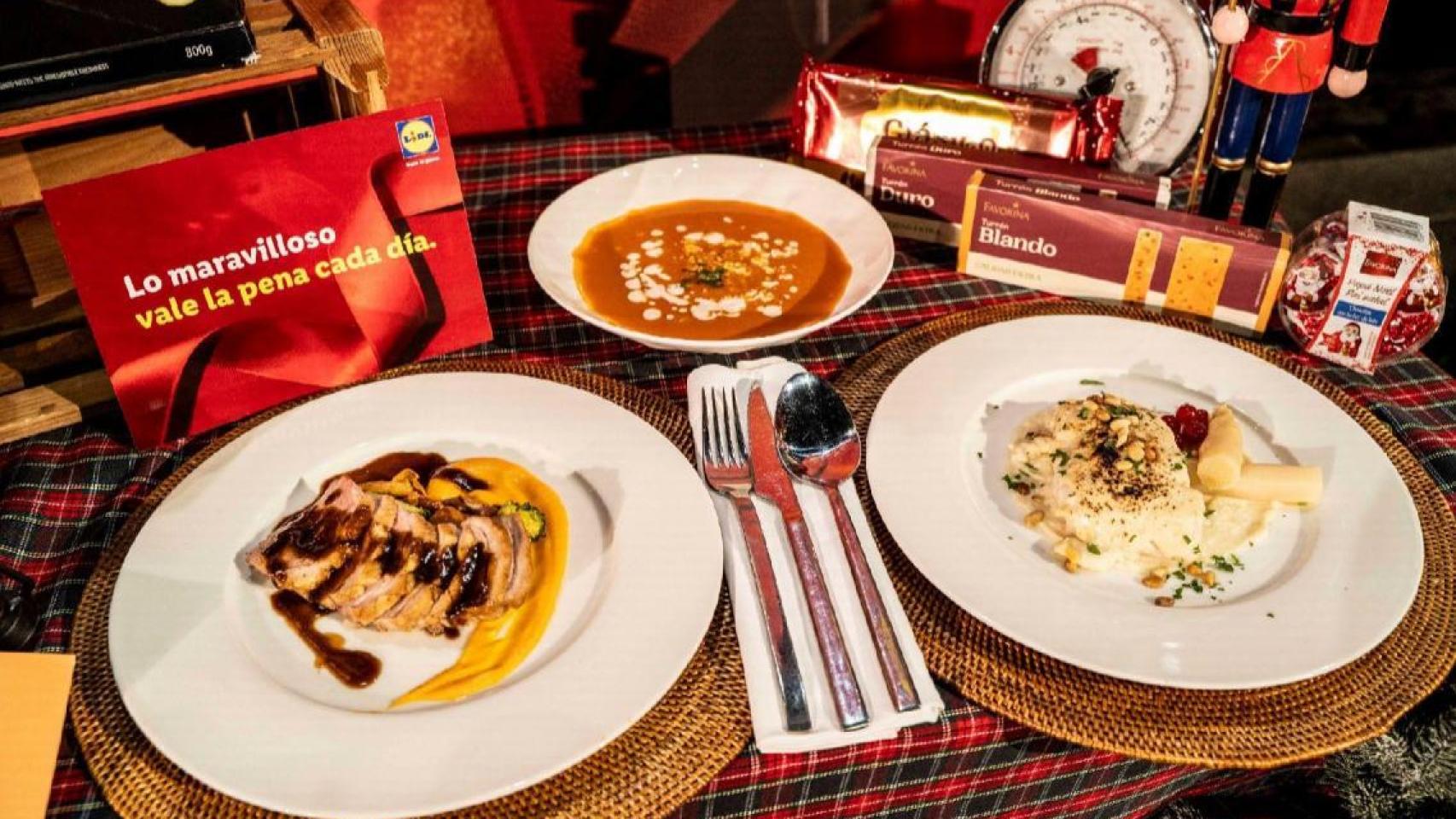La cena perfecta de Lidl para esta Navidad.