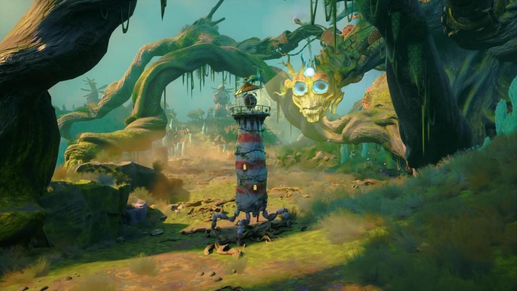 Un fotograma del videojuego 'Keeper'