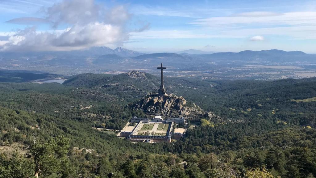 Vista del Valle de Cuelgamuros por el lado de la abadía benedictina. Foto: GIM/Gtres