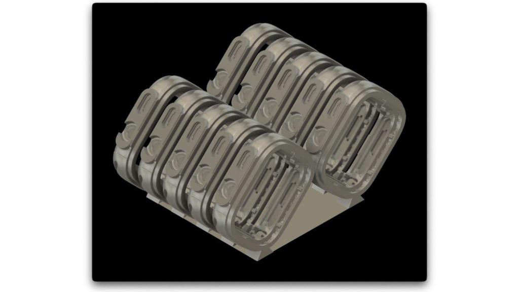 Carcasa impresa en 3D.