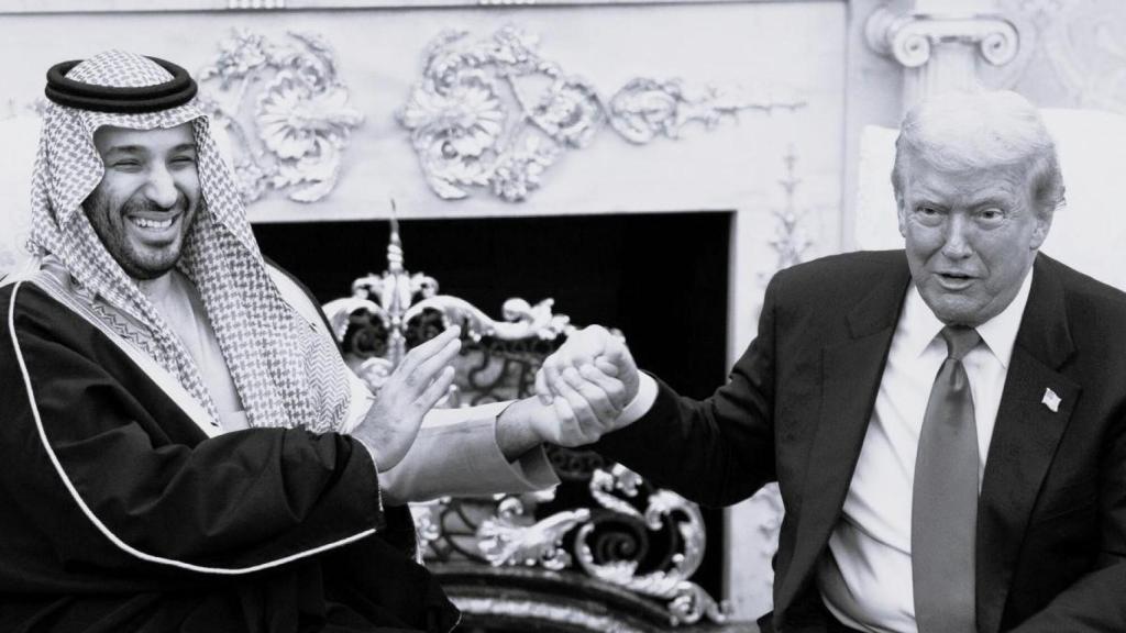 Bin Salman y Trump, este miércoles en el Despacho Oval.