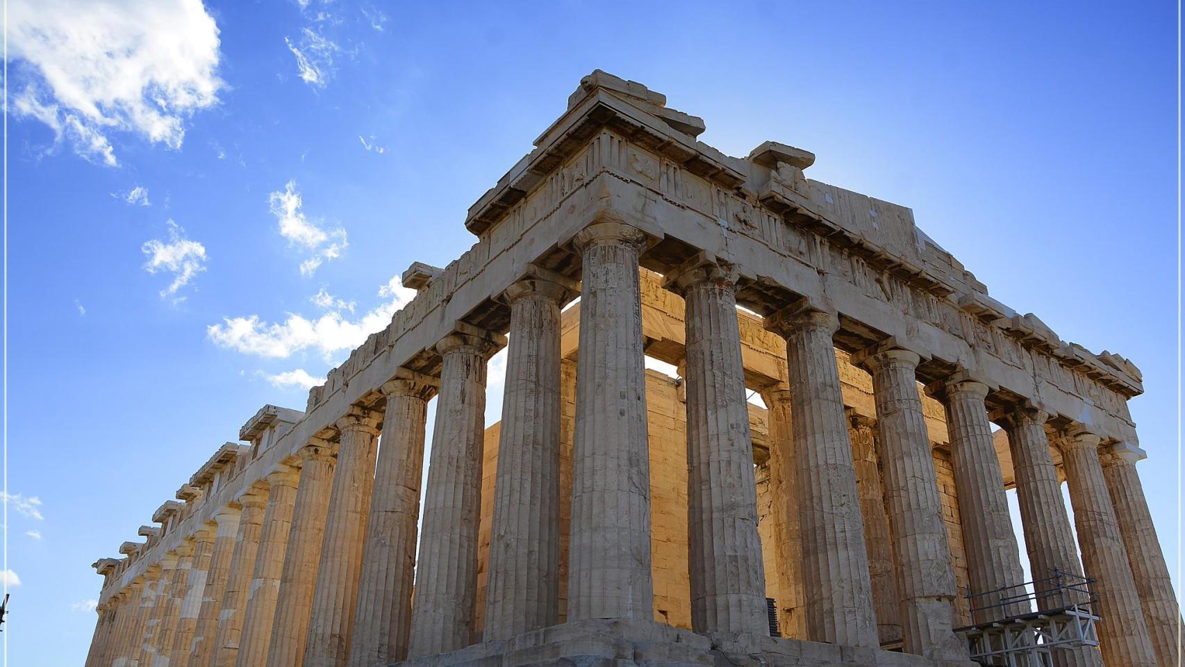 El Partenón en octubre de 2025, después de quince años en obras. Foto: Miguel A. García