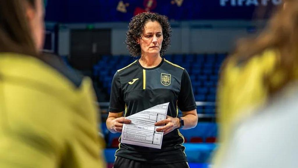 Clàudia Pons, seleccionadora española de fútbol sala femenino