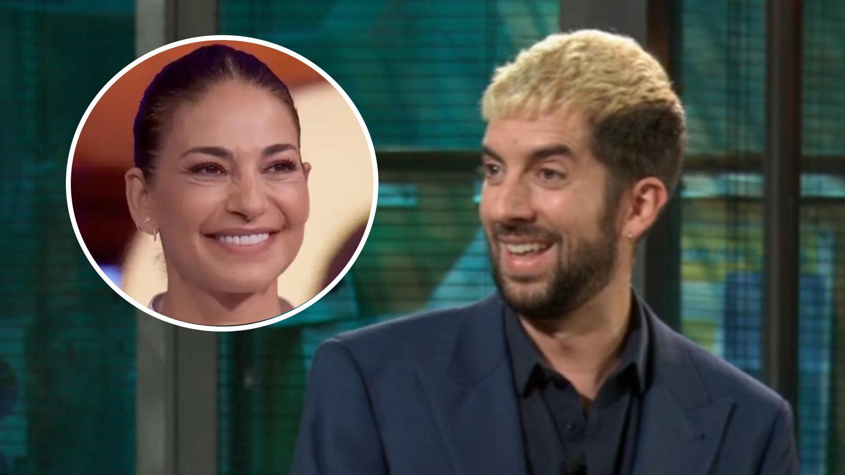 David Broncano y Mariló Montero en un montaje hecho por BLUPER.