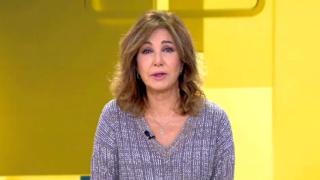 La presentadora Ana Rosa Quintana en su programa de Telecinco este martes 18, de noviembre.