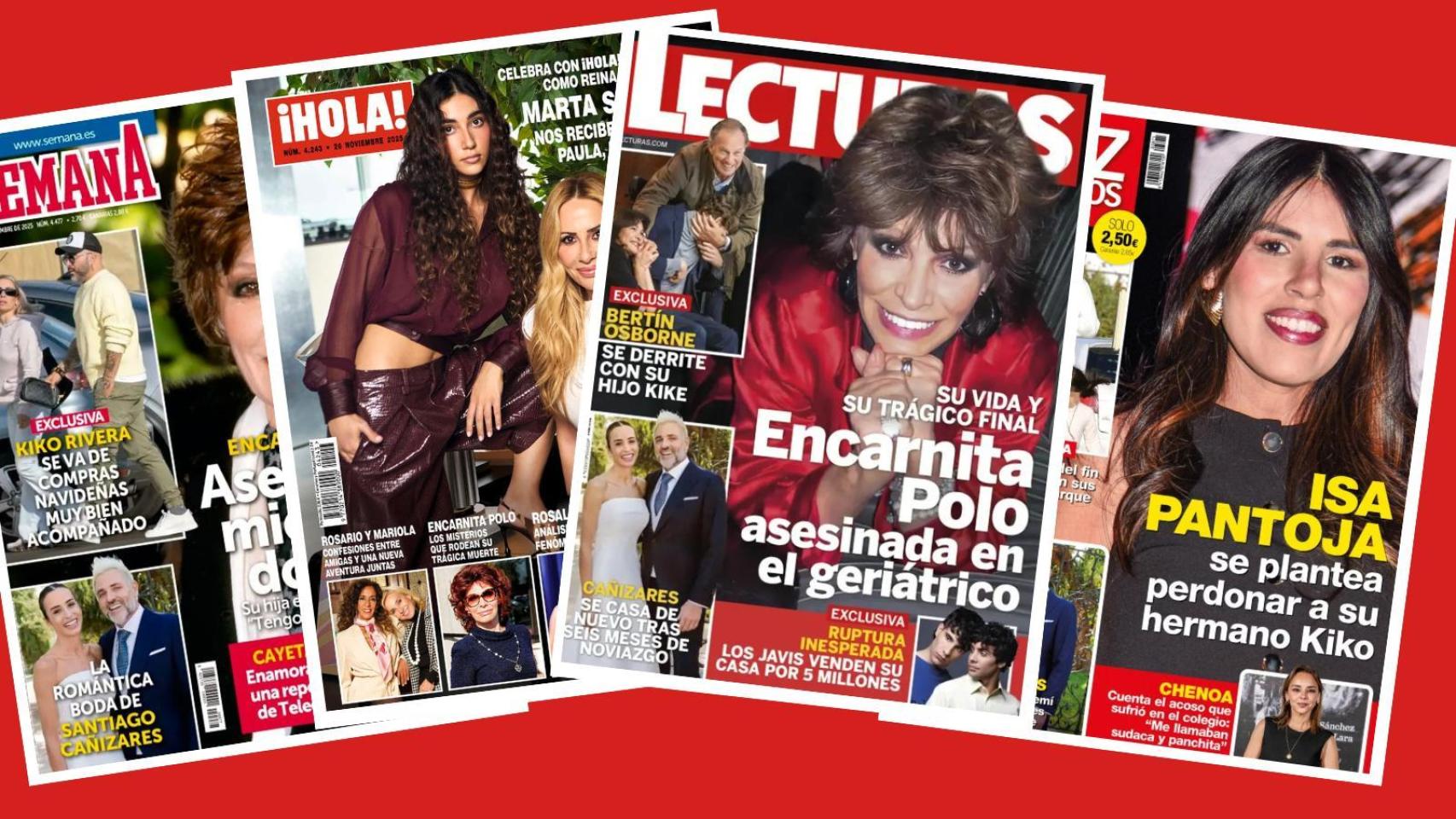 Portadas de revistas.