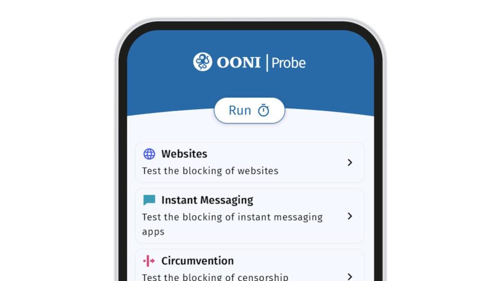 OONI Probe para Android