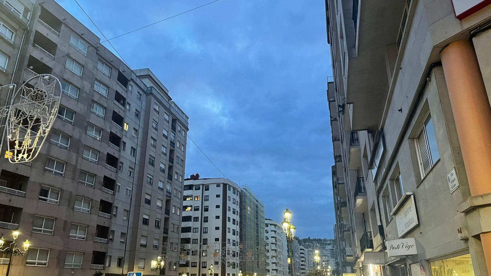 Amanece en Vigo a 19 de noviembre de 2025.