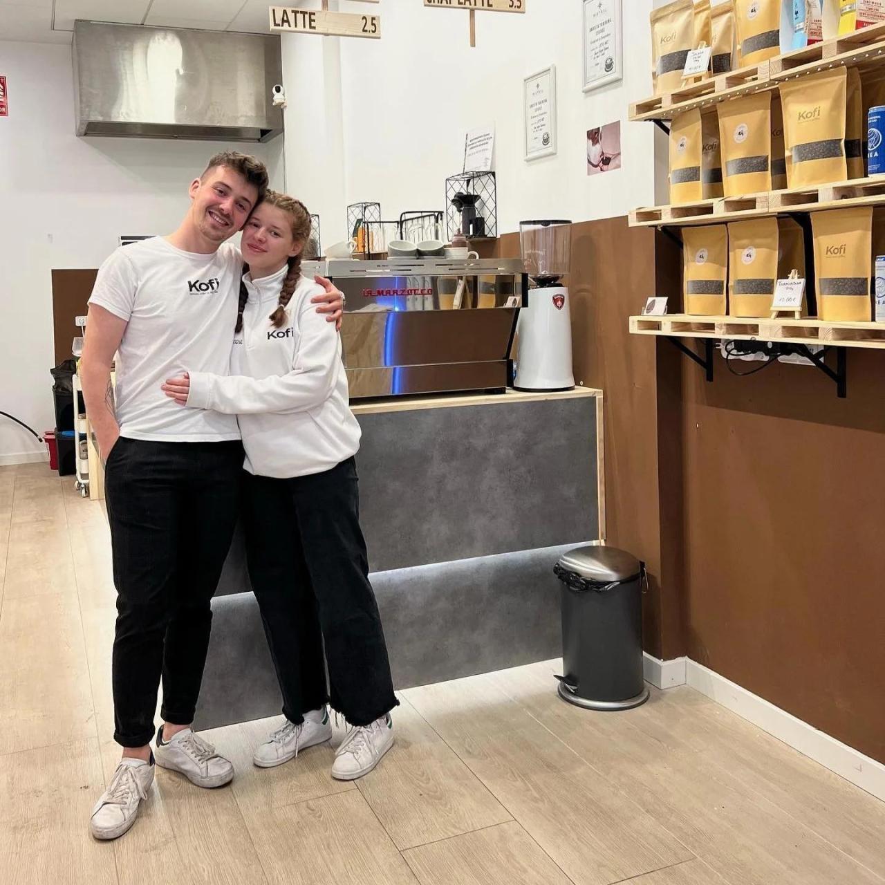 Xavier y Noa en Kofi Andorra.