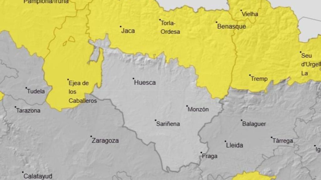 Aviso especial Aemet hoy