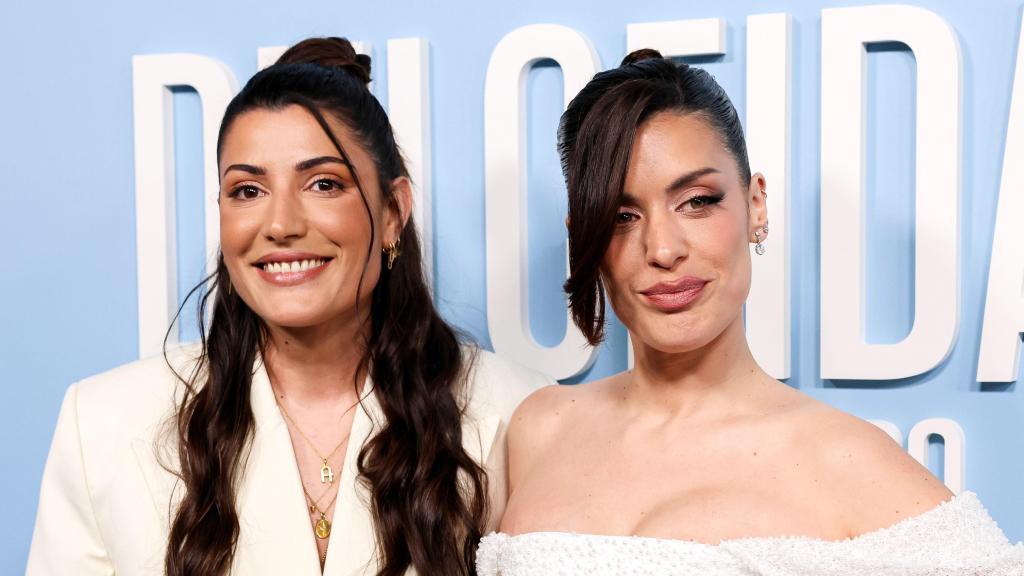 Dulceida y su pareja sentimental, Alba Paul, en un acto público en Madrid, el pasado mes de abril.