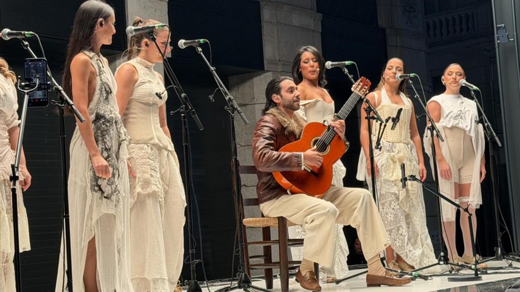 Yerai Cortés durante su actuación en 'El Encuentro'.