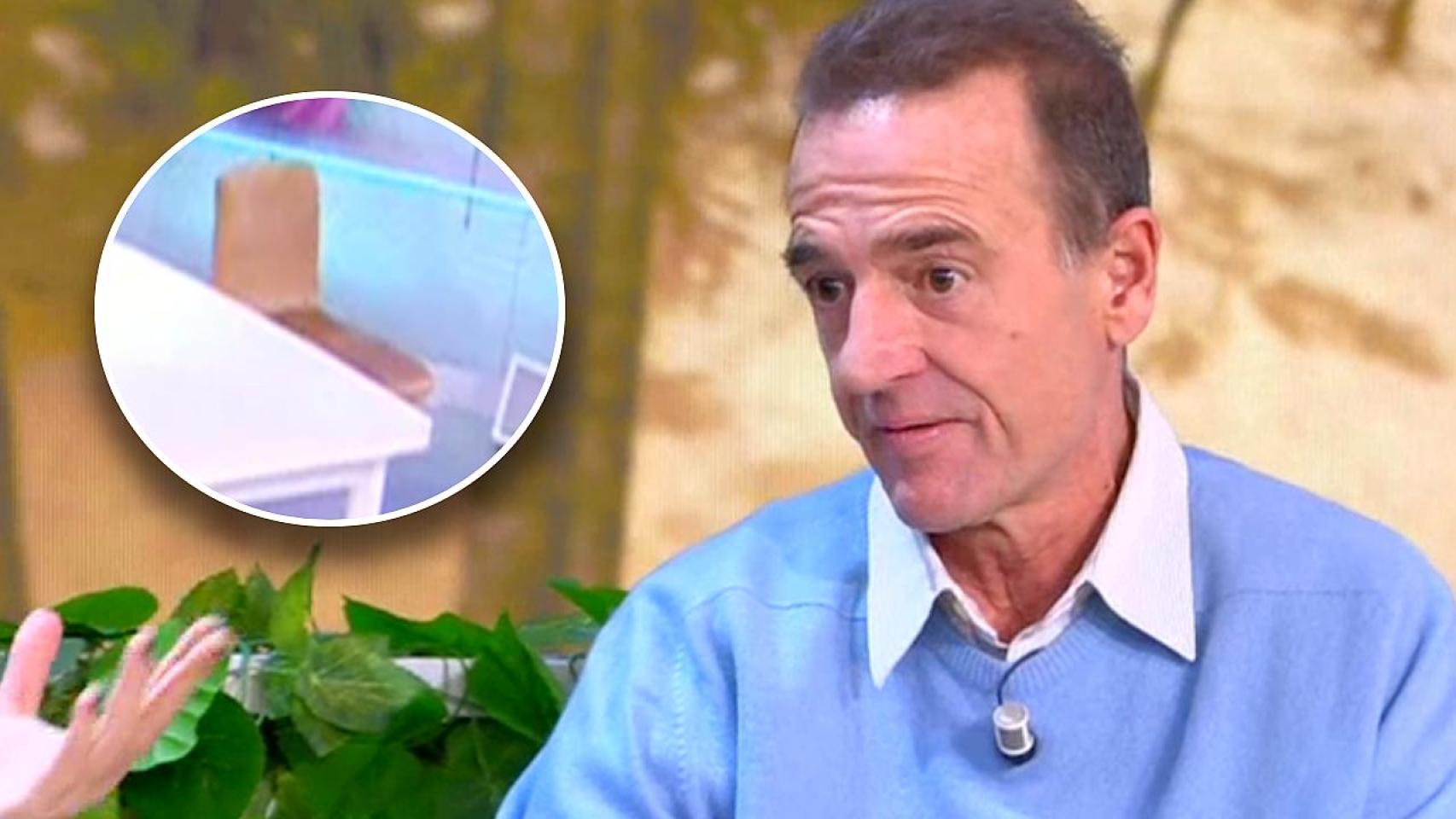 Alessandro Lequio, en su último programa como colaborador de 'Vamos a ver'.