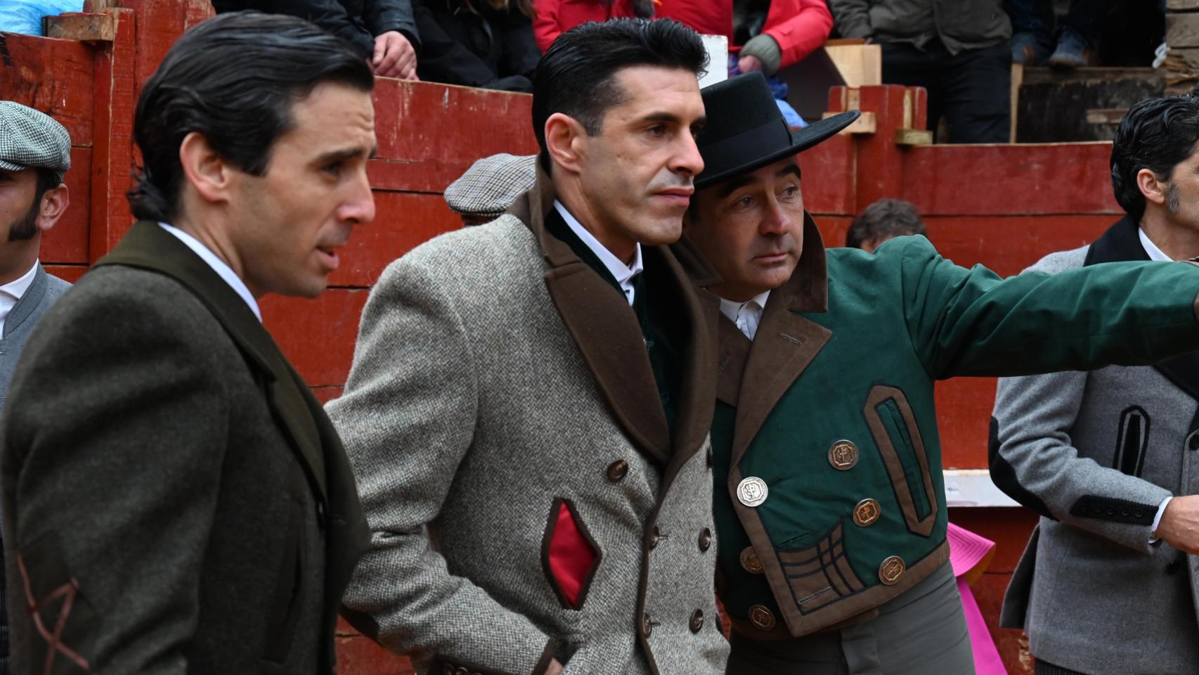 Alejandro Talavante, junto a Enrique Ponce