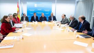 Imagen de la reunión donde se ha ratificado el acuerdo para descentralizar los estudios de medicina.