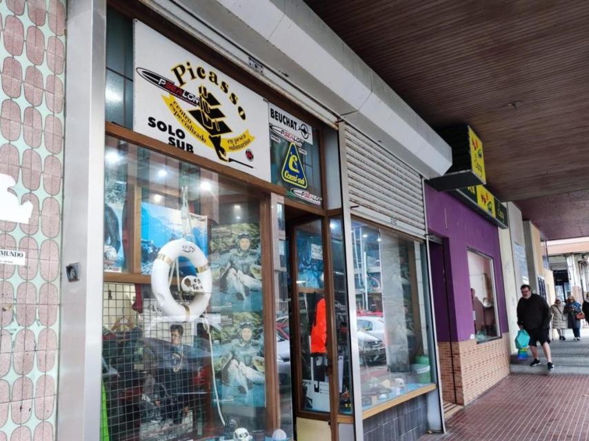 Tienda Solo Sub, en la calle Almirante Eulate, en A Coruña.