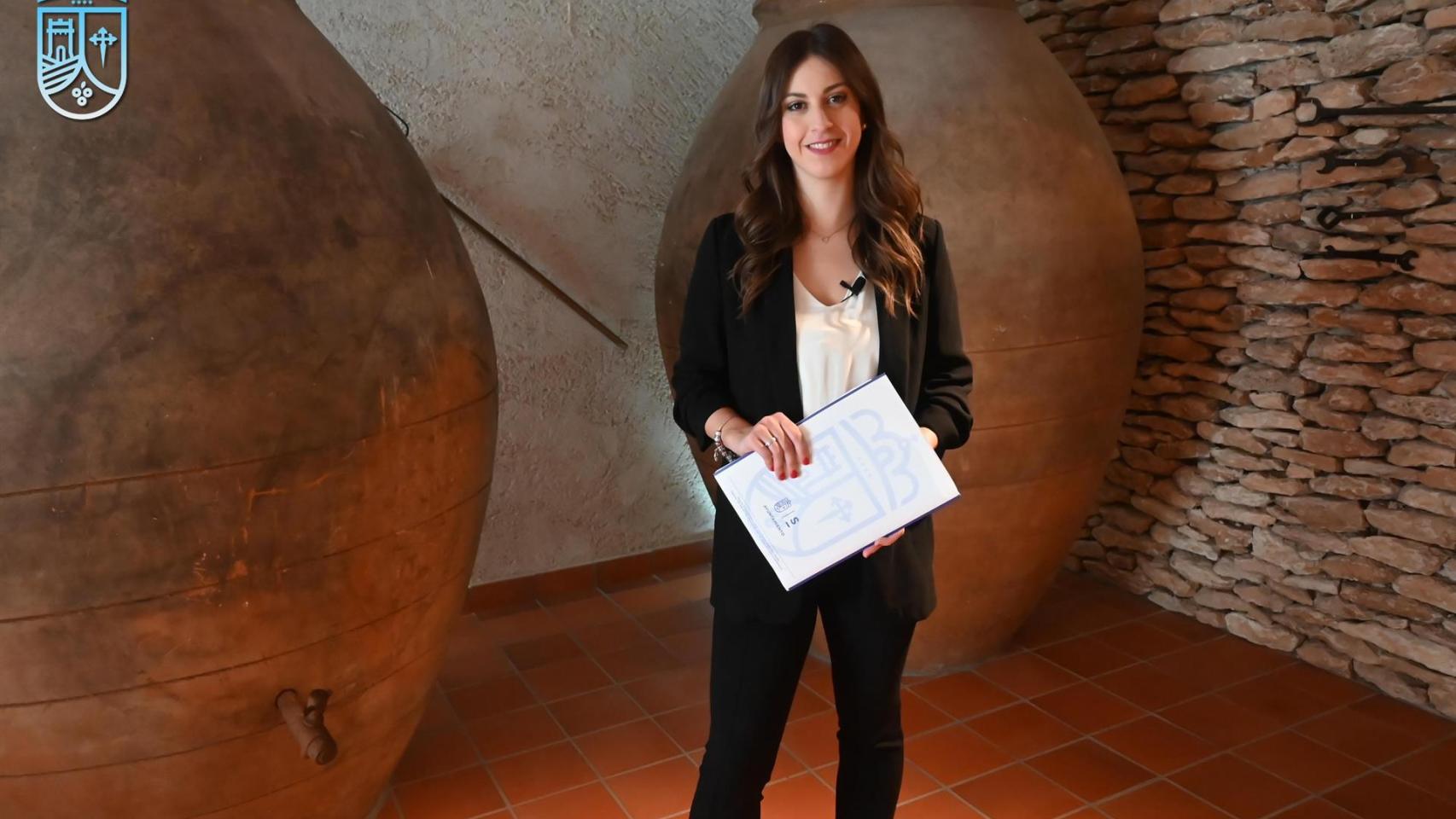 La concejal de turismo del Ayuntamiento de Socuéllamos, Alba López.