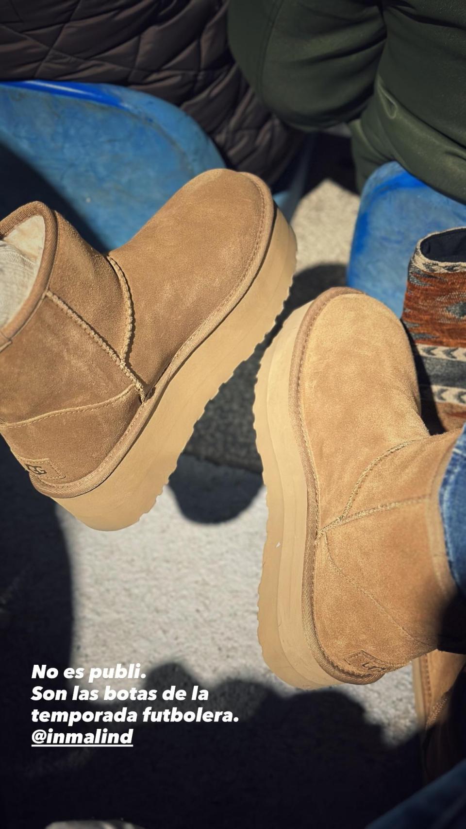 Sara Carbonero, en una imagen de sus redes sociales.