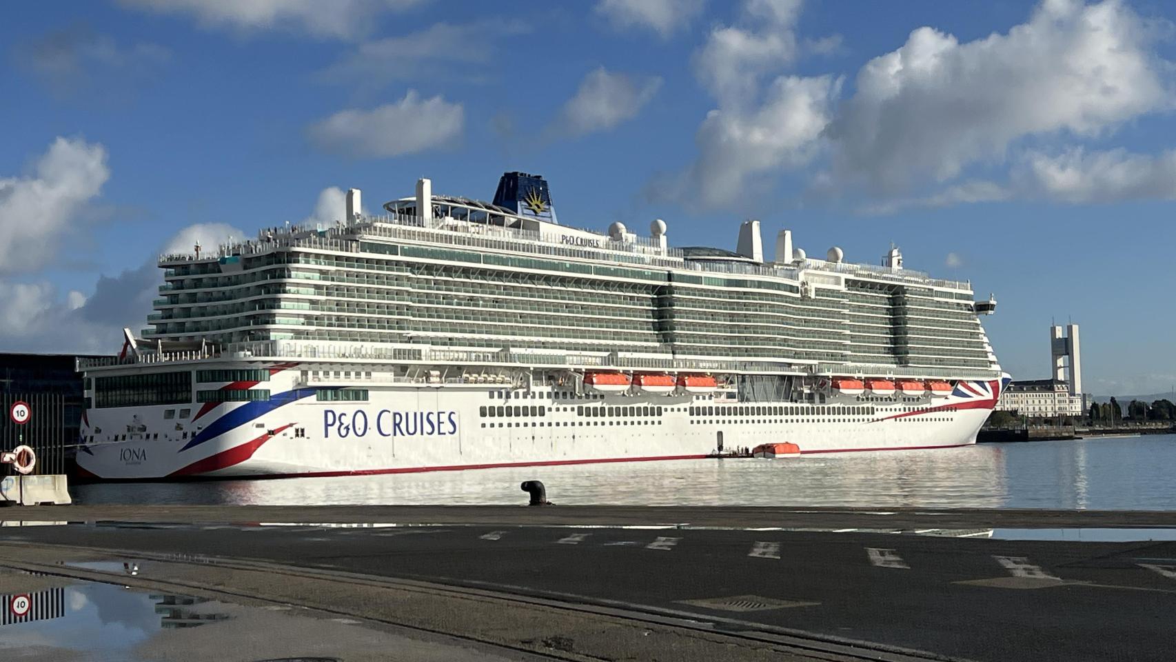 Imagen de uno de los cruceros.